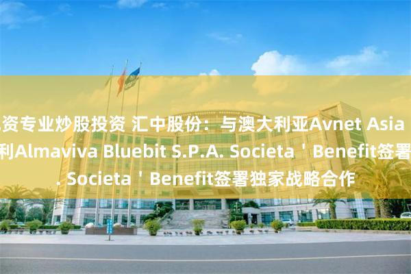配资专业炒股投资 汇中股份：与澳大利亚Avnet Asia Pte Ltd.、意大利Almaviva Bluebit S.P.A. Societa＇Benefit签署独家战略合作