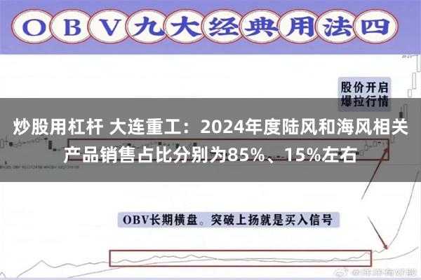 炒股用杠杆 大连重工：2024年度陆风和海风相关产品销售占比分别为85%、15%左右