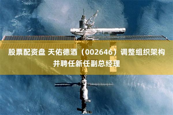 股票配资盘 天佑德酒（002646）调整组织架构并聘任新任副总经理