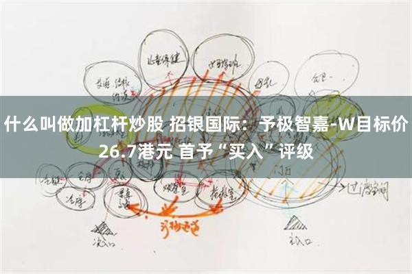 什么叫做加杠杆炒股 招银国际：予极智嘉-W目标价26.7港元 首予“买入”评级