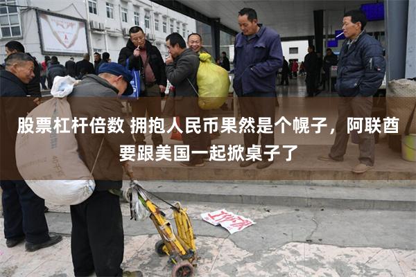 股票杠杆倍数 拥抱人民币果然是个幌子，阿联酋要跟美国一起掀桌子了