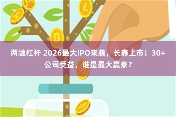 两融杠杆 2026最大IPO来袭，长鑫上市！30+公司受益，谁是最大赢家？