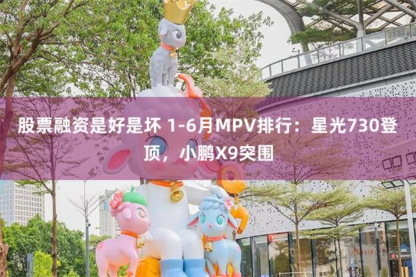 股票融资是好是坏 1-6月MPV排行：星光730登顶，小鹏X9突围