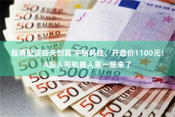 股票配资按天划算 宇树科技，开盘价1100元！A股人形机器人第一股来了